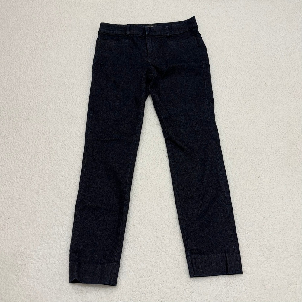 Banana Republic Sloan‎ Skinny Fit Denim Pants Dark Indigo Rinse Size 0